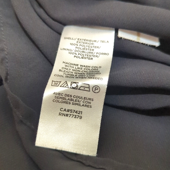 Ann Taylor | Floral Jacquard Flounce Shift Dress | Drop Waist | Floral Print | - Picture 8 of 9